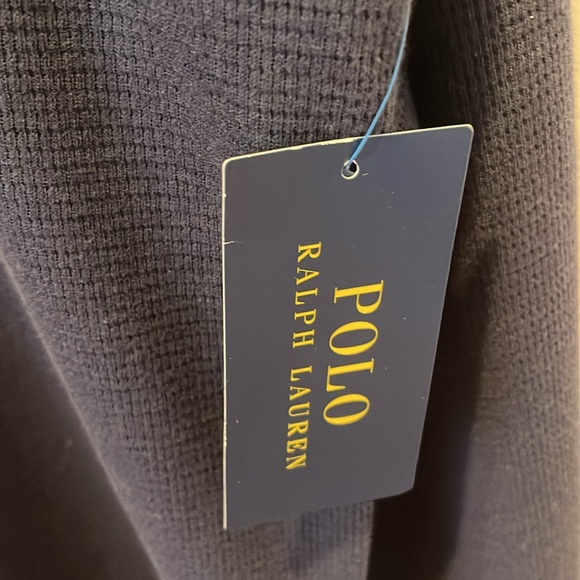 POLO Ralph Lauren Embroidered Logo Long Sleeve Sleep Tee, 1XT - Picture 5 of 13
